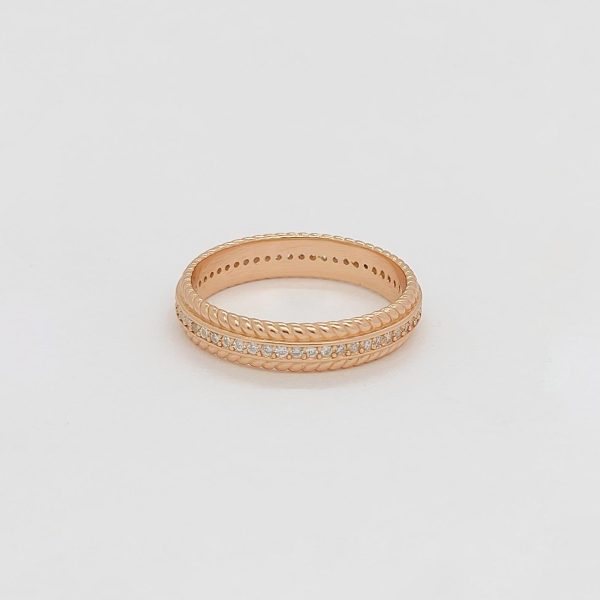 Filigree Band Cz
