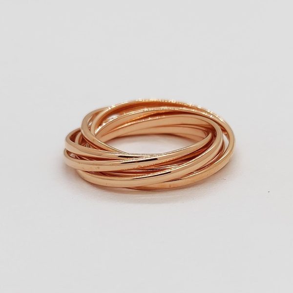 Intertwined Stack Ring