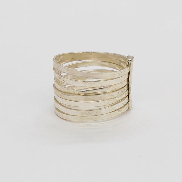 Silver Ribbon Stacker